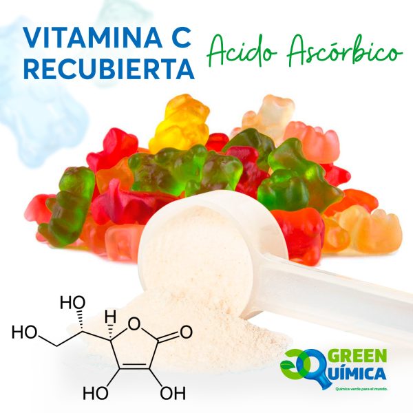 Vitamina C Recubierta - Acido Ascórbico Recubierto x KG